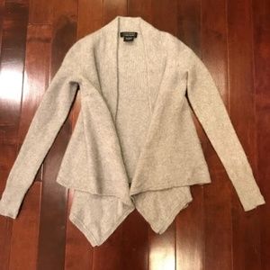 Cashmere Crop Long Sleeve Sweater